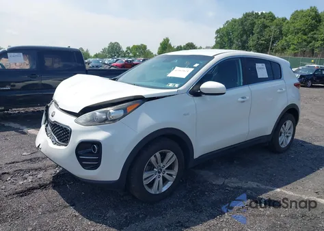 2017 Kia Sportage Lx из США, поврежденный, VIN KNDPMCAC6H7096300